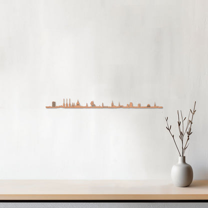 Skyline Hannover skyline in wood - Skylinecity