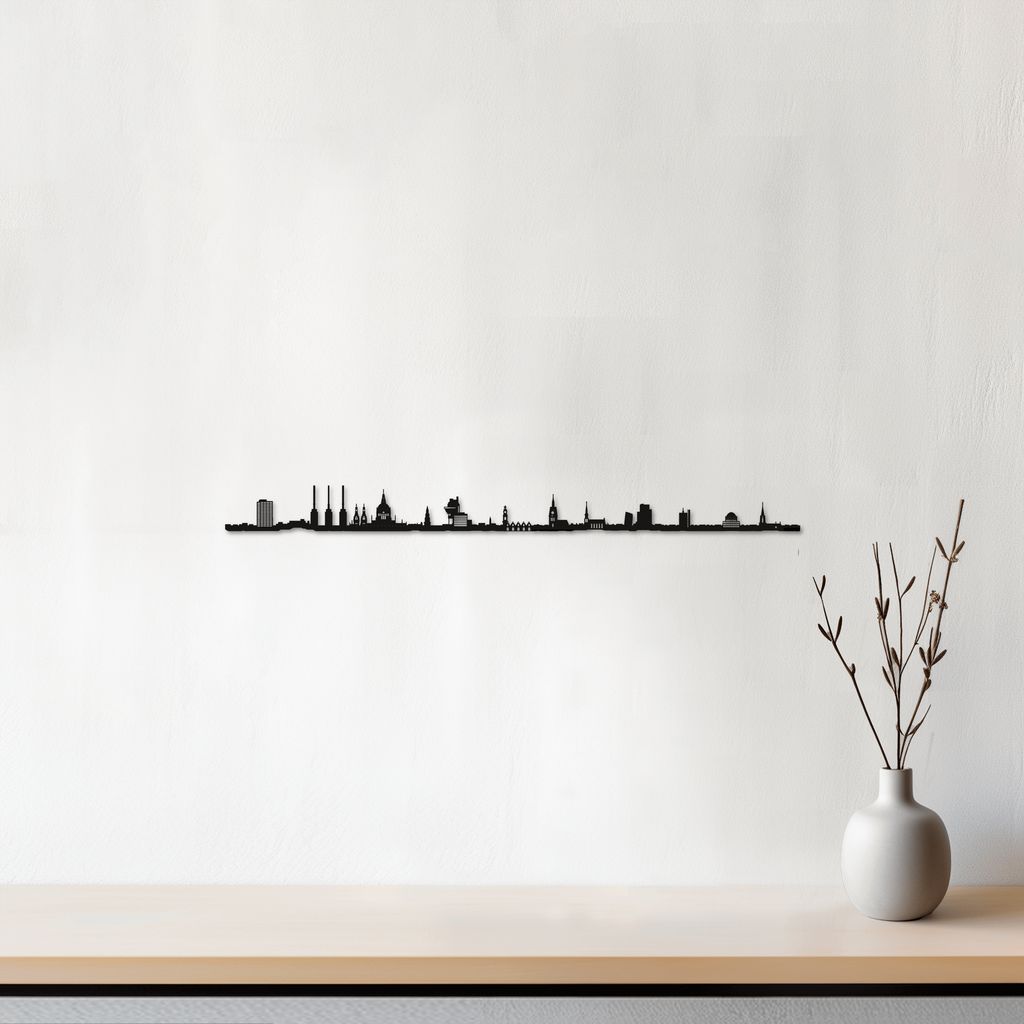 Skyline Hannover skyline in wood - Skylinecity