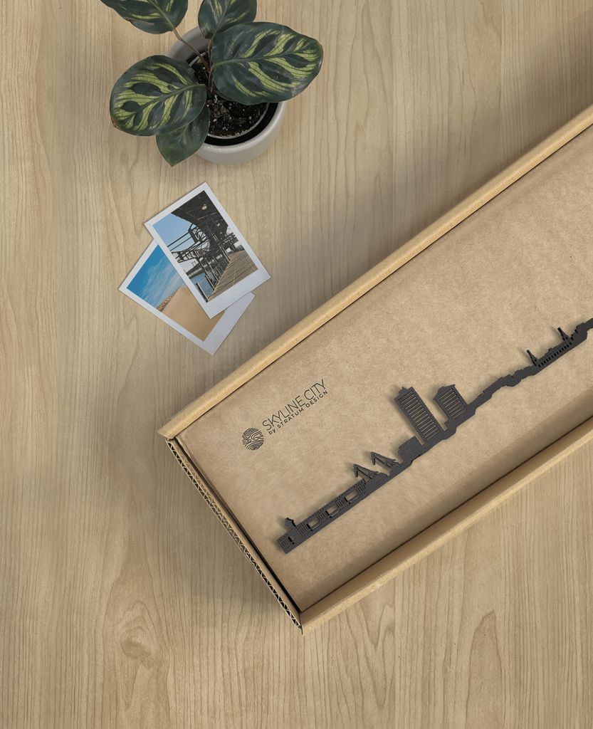 Skyline Huelva skyline in wood - Skylinecity