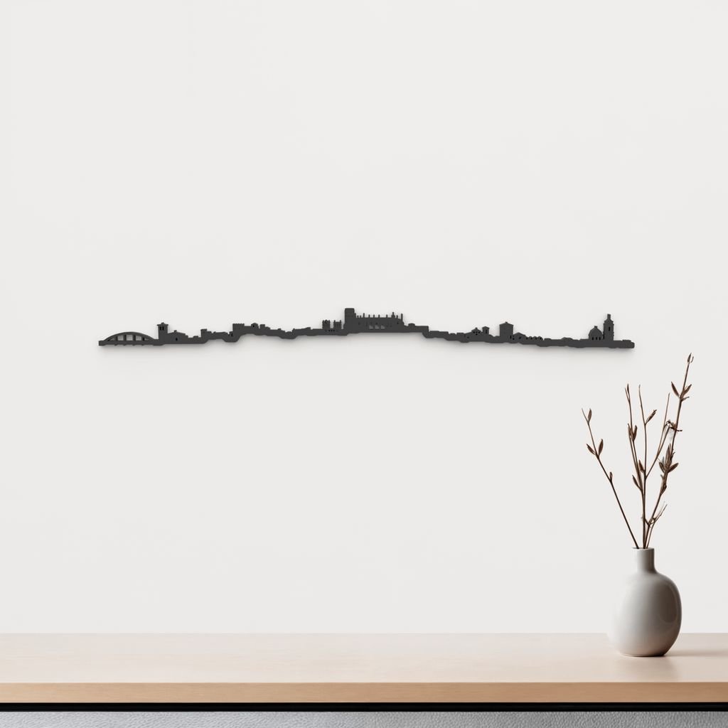 Skyline Huesca skyline in wood - Skylinecity