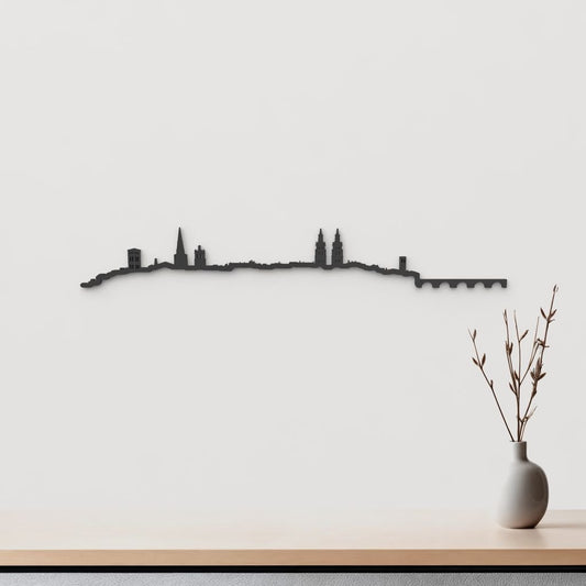 Skyline Logroño skyline in wood - Skylinecity