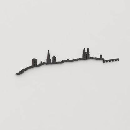 Skyline Logroño skyline in wood - Skylinecity