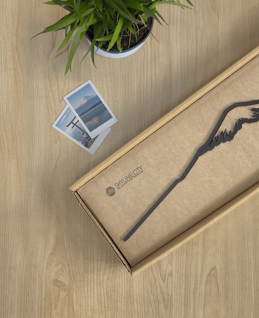 Skyline Monte Fuji skyline in wood - Skylinecity