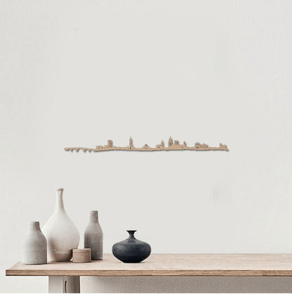 Skyline Ourense skyline in wood - Skylinecity