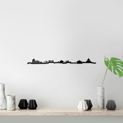 Skyline Roma skyline in wood - Skylinecity