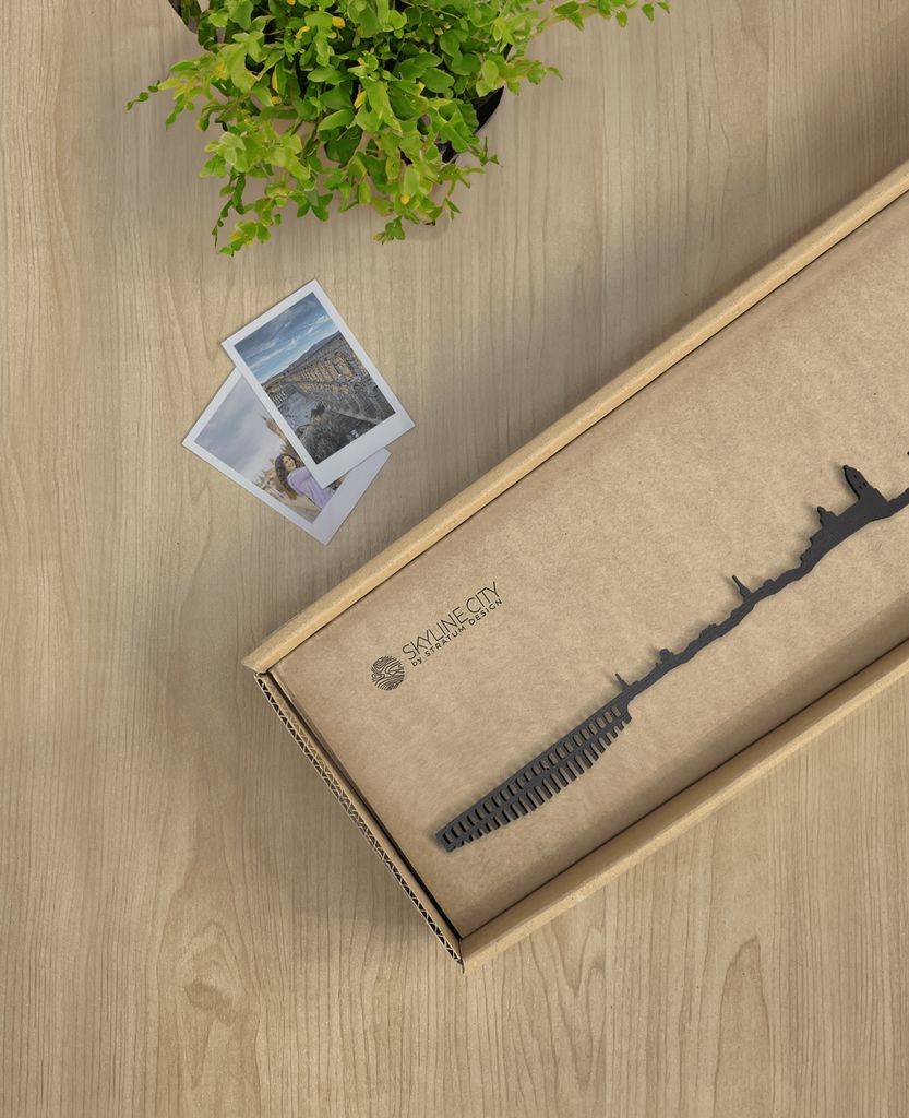Skyline Segovia skyline in wood - Skylinecity