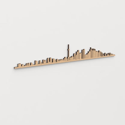 Skyline Toronto skyline in wood - Skylinecity