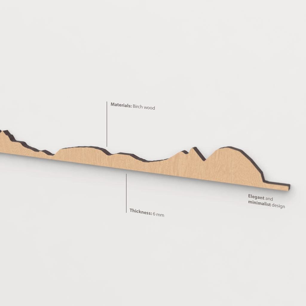 Textura de la madera marrón en el skyline Islas Cíes.