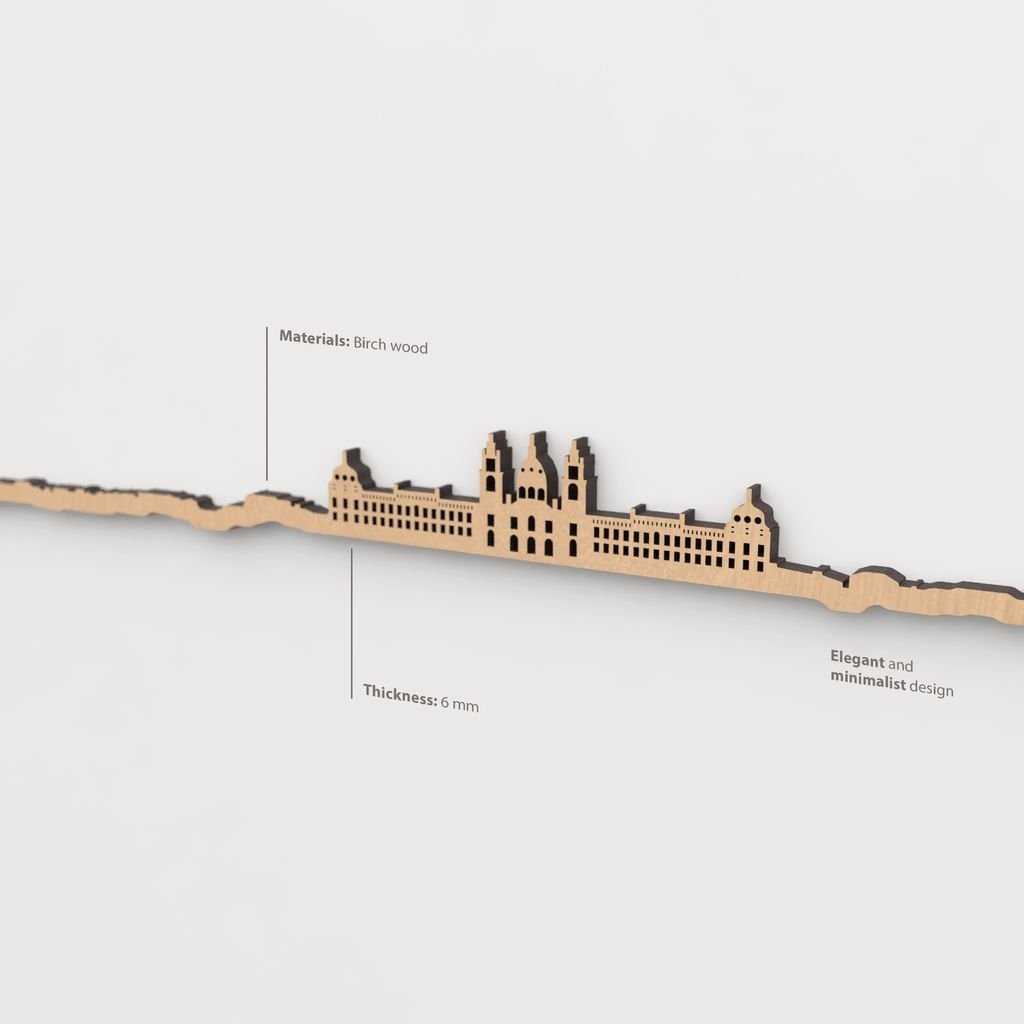 Textura de la madera marrón en el skyline Mafra.