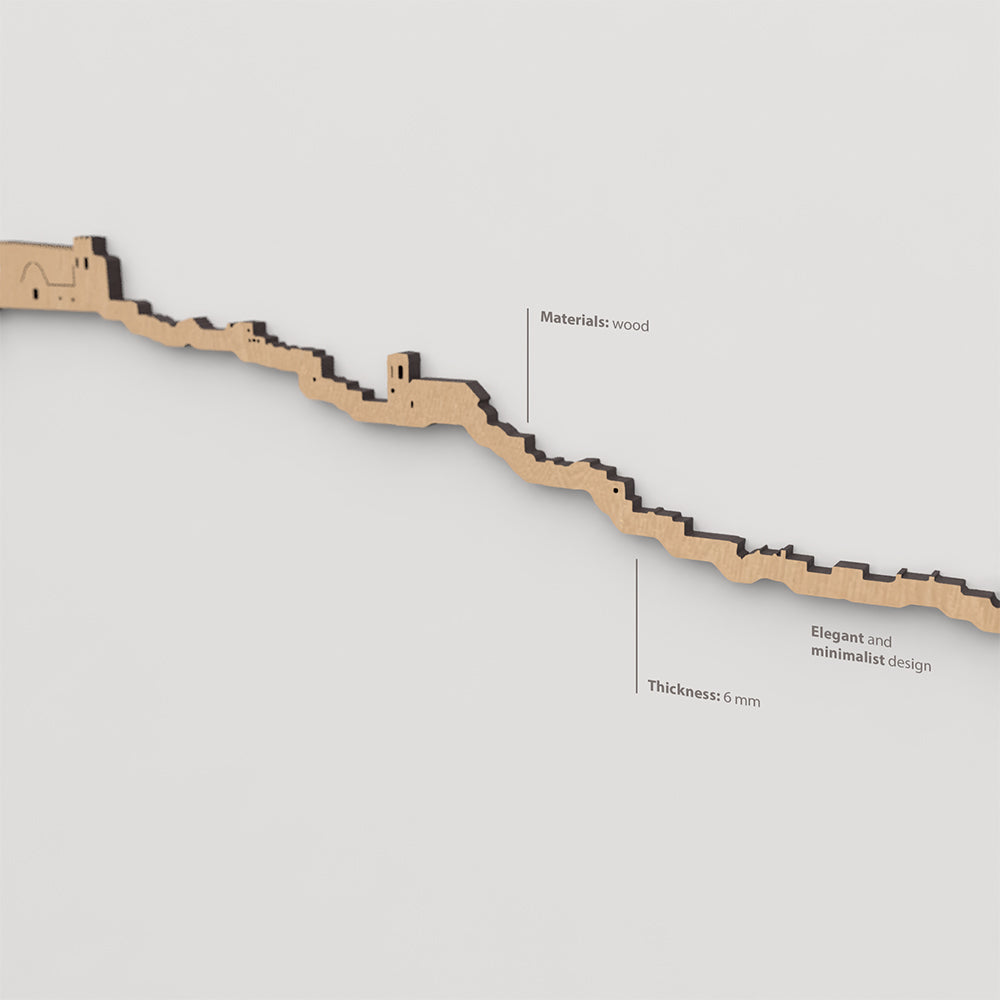 Textura de la madera marrón en el skyline Peñíscola.