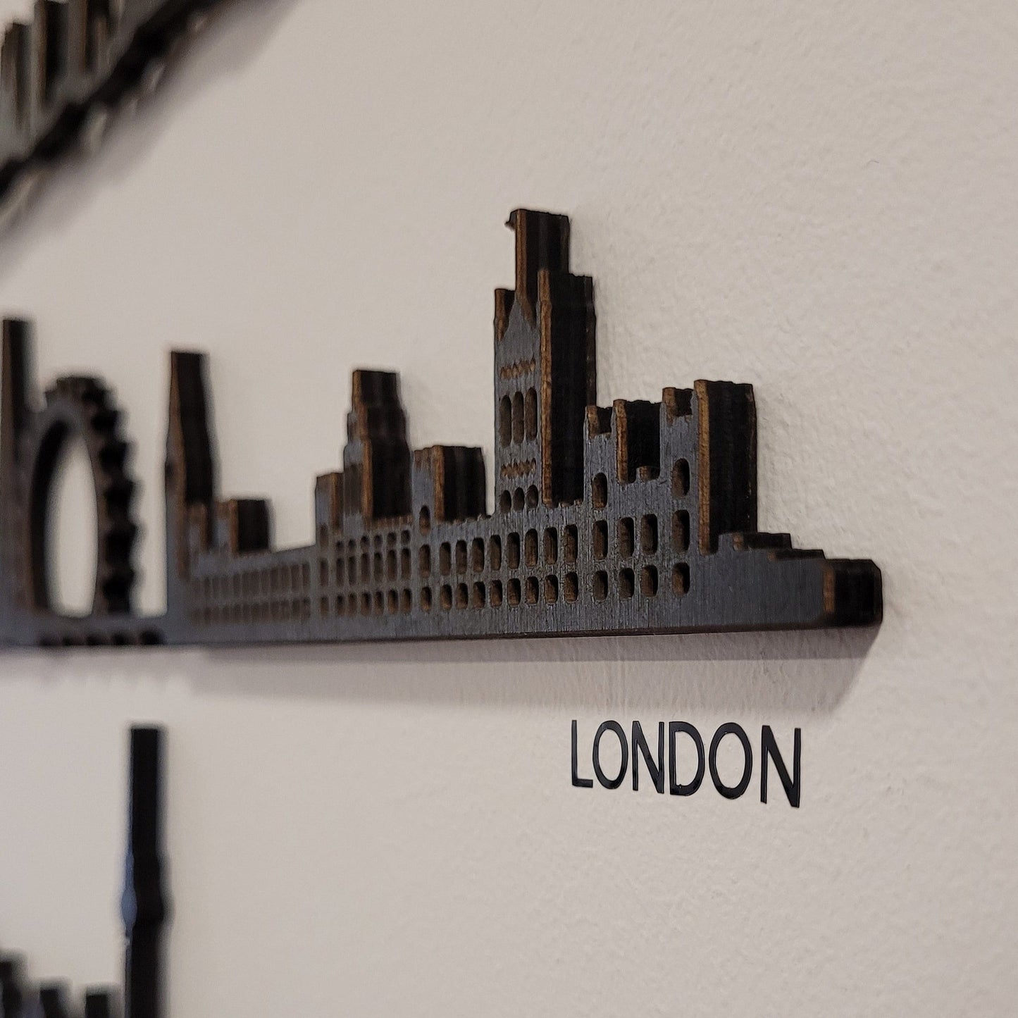 All your Skylines with adhesive letters