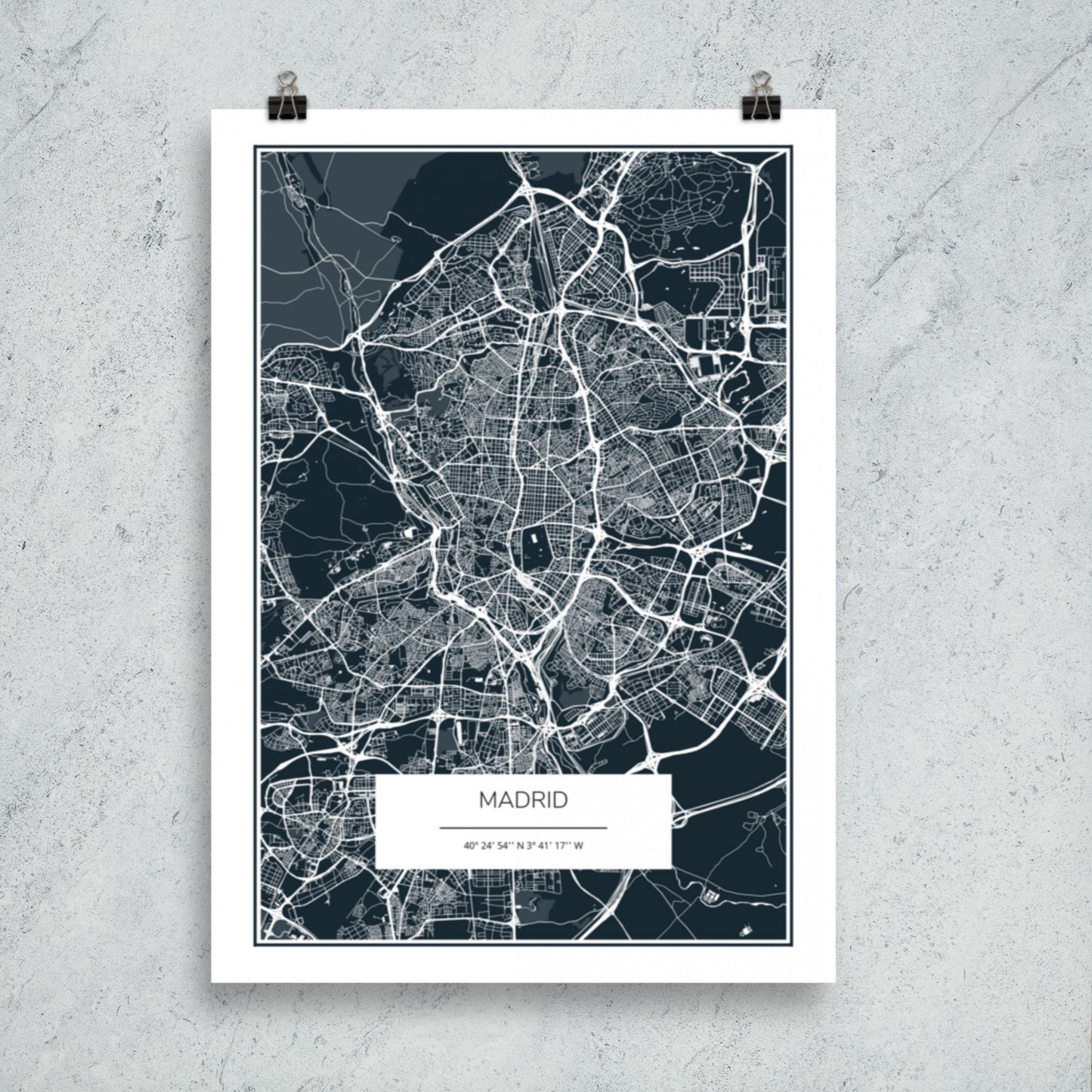 City Maps Madrid